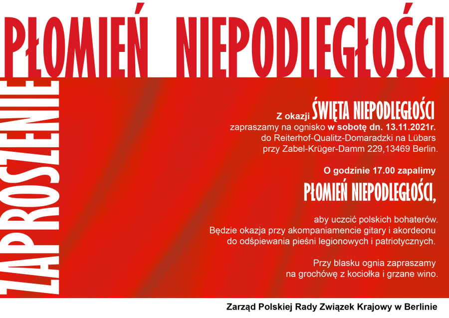 2021.11.13 Płomień Niepodległości